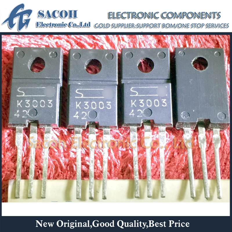 

New Original 10PCS/Lot 2SK3003 K3003 3003 or 2SK3004 K3004 TO-220F 18A 200V Power MOS Transistors