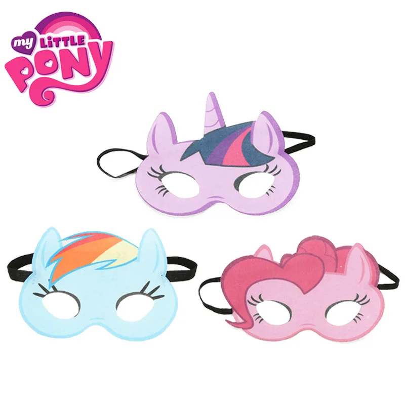 3 шт. игрушки My little pony маски маска на глаза для косплея принцесса Пинки Пай