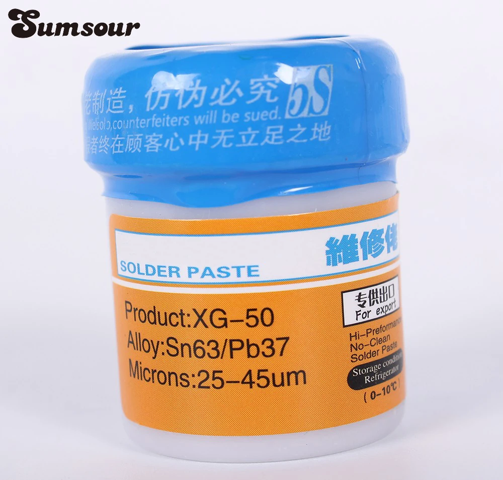 XG-50 Sn63/Pb37 паяльная паста Флюс Для Сварка SMT ремонтный инструмент