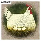 5d алмазная живопись куриное яйцо шаблон полная квадратная вышивка Стразы животных ручная работа искусство курица декоративная наклейка