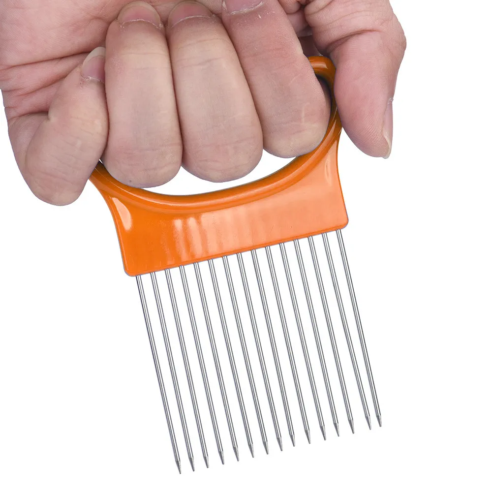 2020 Новый помидор лук овощи режущего держатель для помощи руководство нарезки