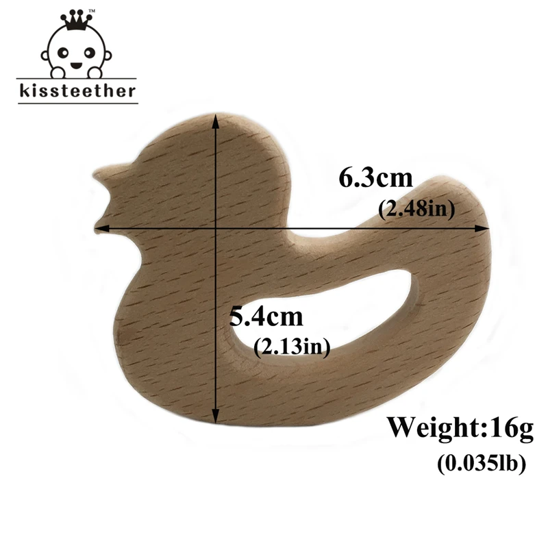 Детский Прорезыватель для зубов из натурального бука baby teether baby wooden teetherbaby teether wood
