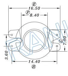 RM6 Bobbin HF Fransformer Магнитный ферритовый сердечник PC40 4 контакта (2 + 2)|hf transformer|transformer