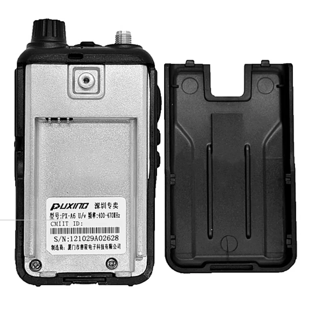 PuXing PX-2R портативная рация 2 Вт 128CH UHF 400-470 МГц двухстороннее радио портативный приемопередатчик портативная рация