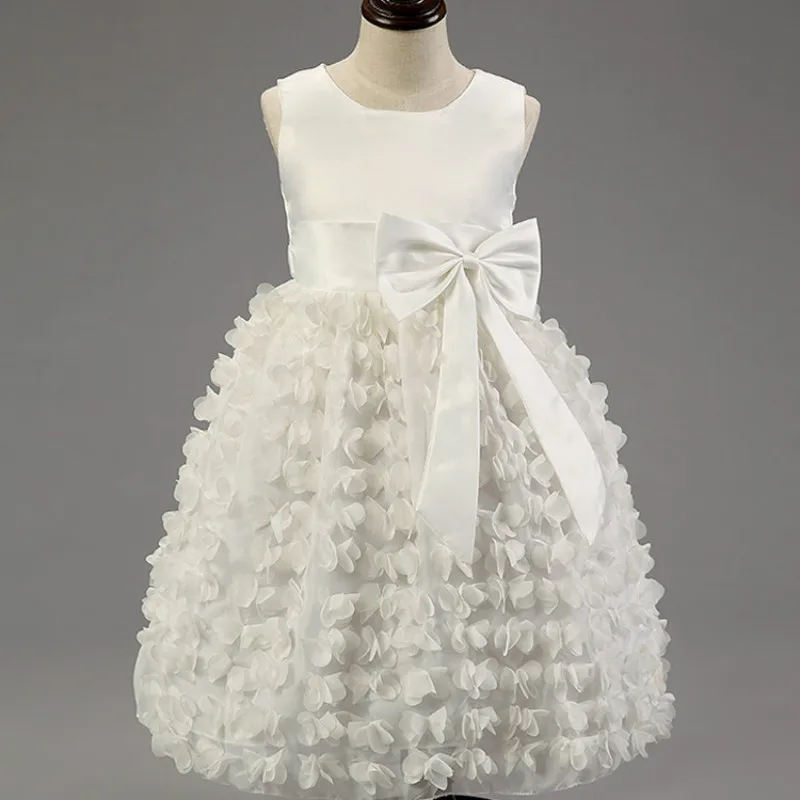 LSK025 Вечерние платья высокого качества с цветами для девочек платье Принцессы без