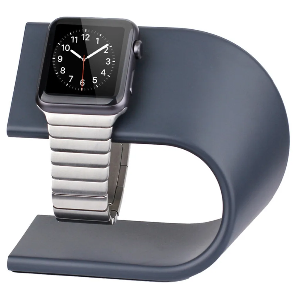 Подставка зарядная алюминиевая для Apple Watch Series 6 se 5 4 3 44 мм 40 42 38 мм|Ремешки часов| |