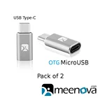 USB Type-C к MicroUSB Женский OTG адаптер для Samsung S9S8 PlusNote, Pixel Macbook 2015, Xiaomi, Meizu, Seek, Thermal, Huawei, LG