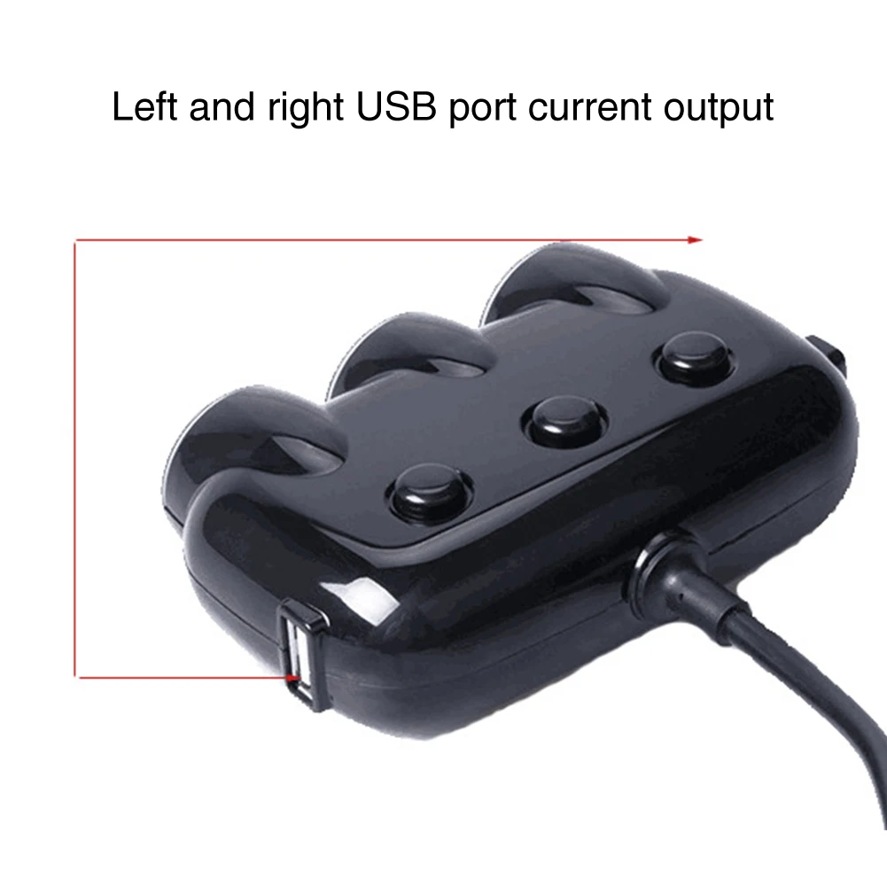Многофункциональная Высокая мощность двойной USB выключатель питания телефон