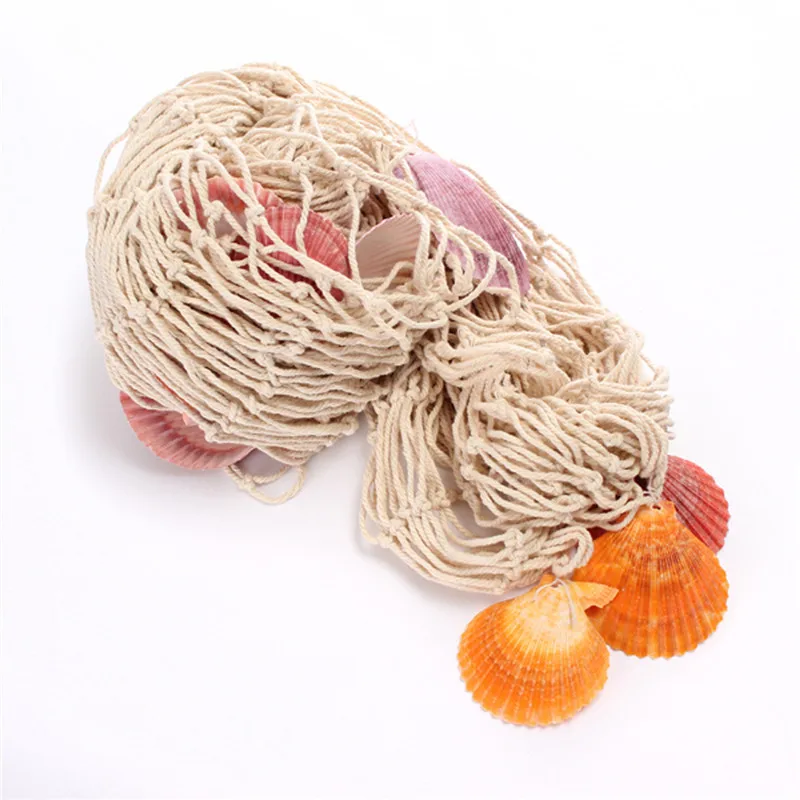 Средиземноморский стиль домашний Морской Декор декоративная рыболовная сеть