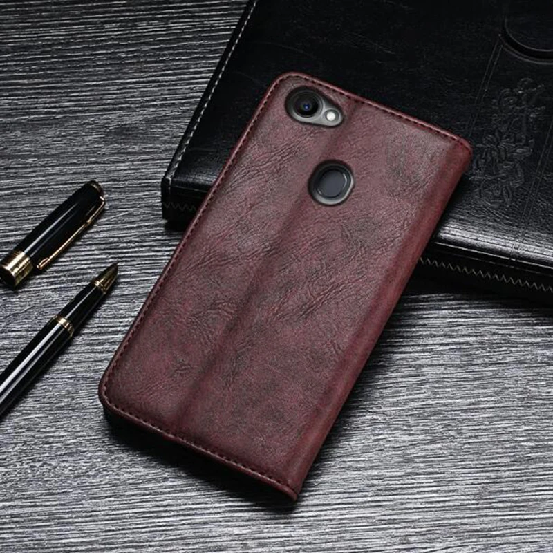 YeLun бумажник чехол для OPPO F7 случае Роскошные Единорог Ретро кошелек