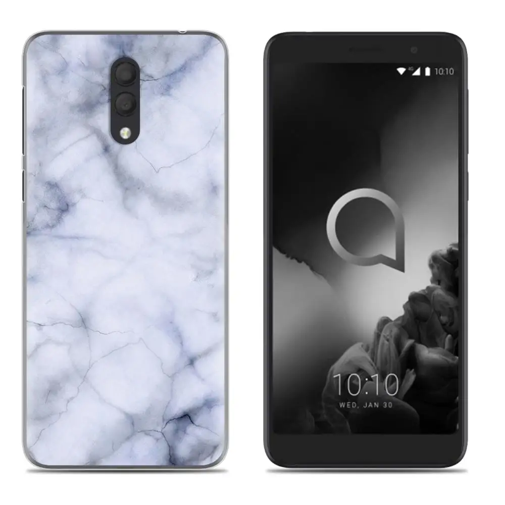 14 Противоударный чехол для телефона Alcatel 1X(), без отпечатков пальцев, стильный дизайн, задняя крышка для телефона, ТПУ, силиконовый чехол для телефона - Цвет: 14