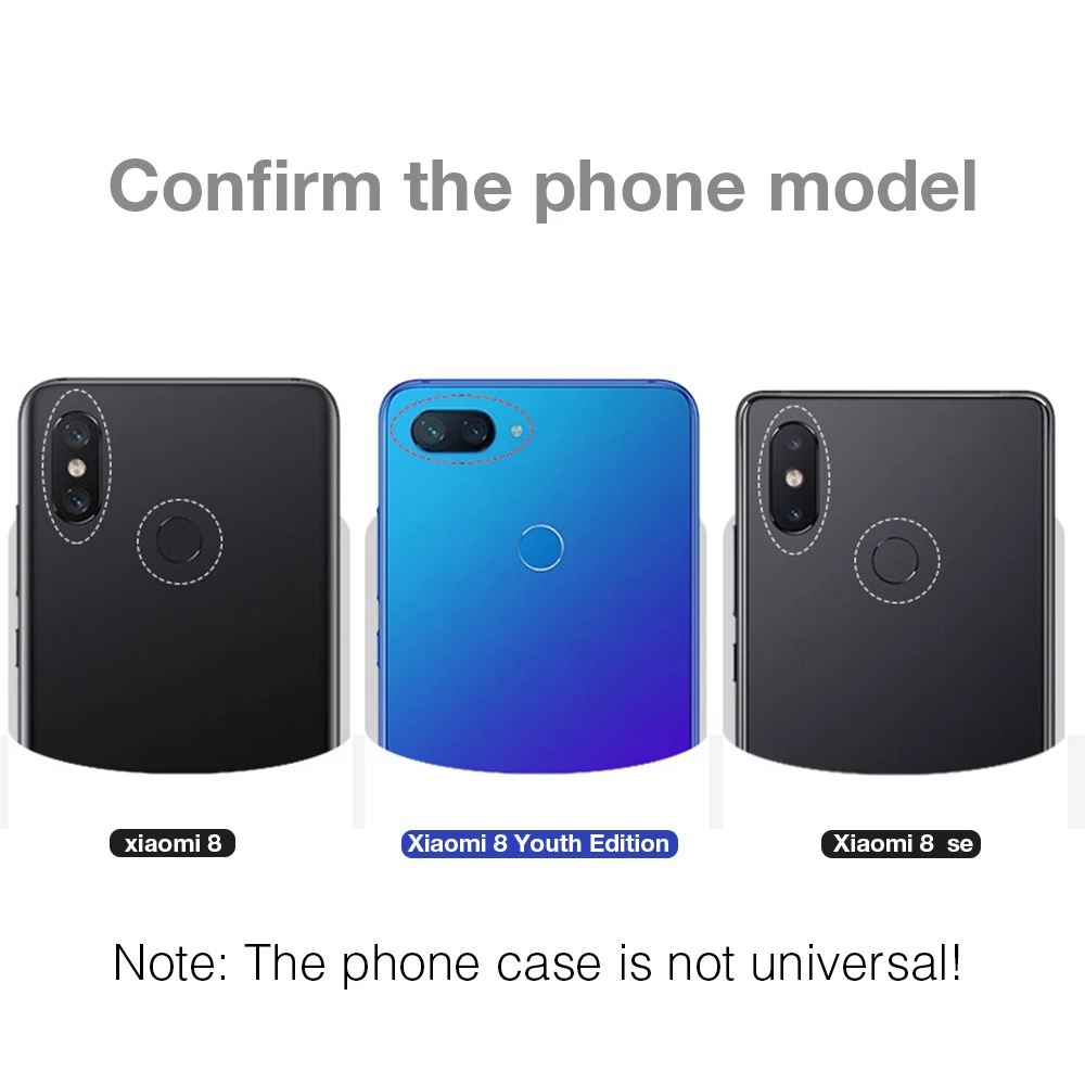 Eqvvol автомобильный Магнитный чехол для телефона Xiaomi Mi 8 se Lite прозрачный Redmi Note 5