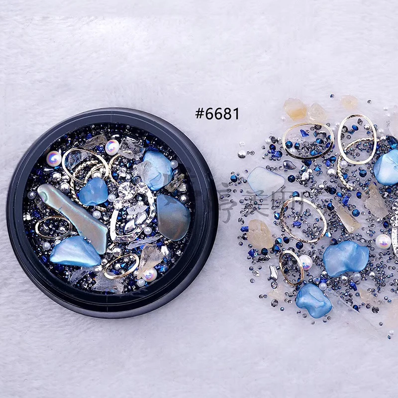 MSHING99 алмазные наконечники для дизайна ногтей хрустальные блестящие стразы