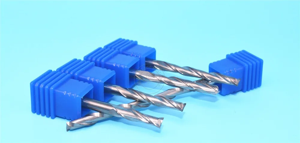 1PCS-CNC Вольфрамовая твердосплавная фреза по дереву инструмент, станок для фрезерования древесины, деревообработка вставить фрезы, 2 флейты концевая фреза, МДФ, ПВХ, акрил