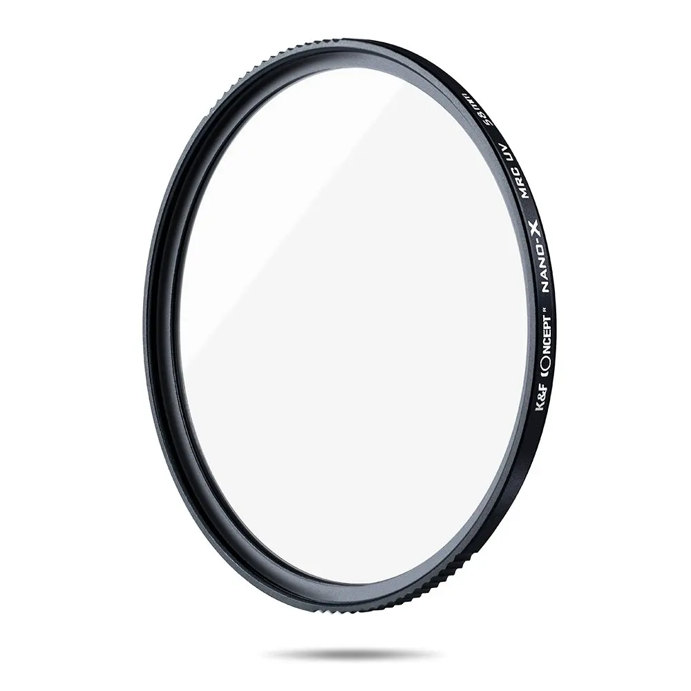 K& F Concept 58/67/77/82 мм УФ-фильтр для Объективы для фотокамер, 18-Слои многослойным покрытием, защита от ультрафиолетовых лучей ультра-тонкий фильтр нанотехнологий покрытия