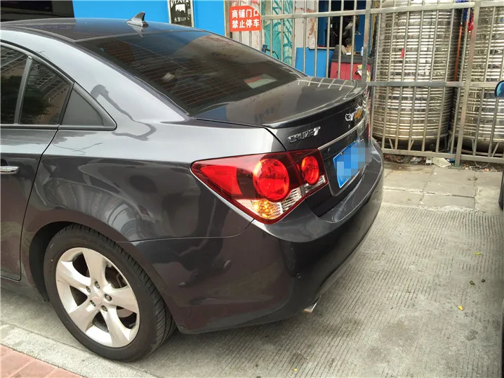 

For Chevrolet Cruze Spoiler 2010 2011 2012 2013 2014 Car Tail Wing Decoration ABS Plastic Unpainted Primer Rear Trunk Spoiler