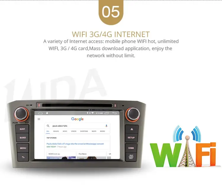 LJDA 2 Din Android 10,0 автомобильный dvd-плеер для Toyota Avensis T25 2003-2008 Wifi gps Радио 2 Гб ram 16 Гб rom четырехъядерный Мультимедийный USB
