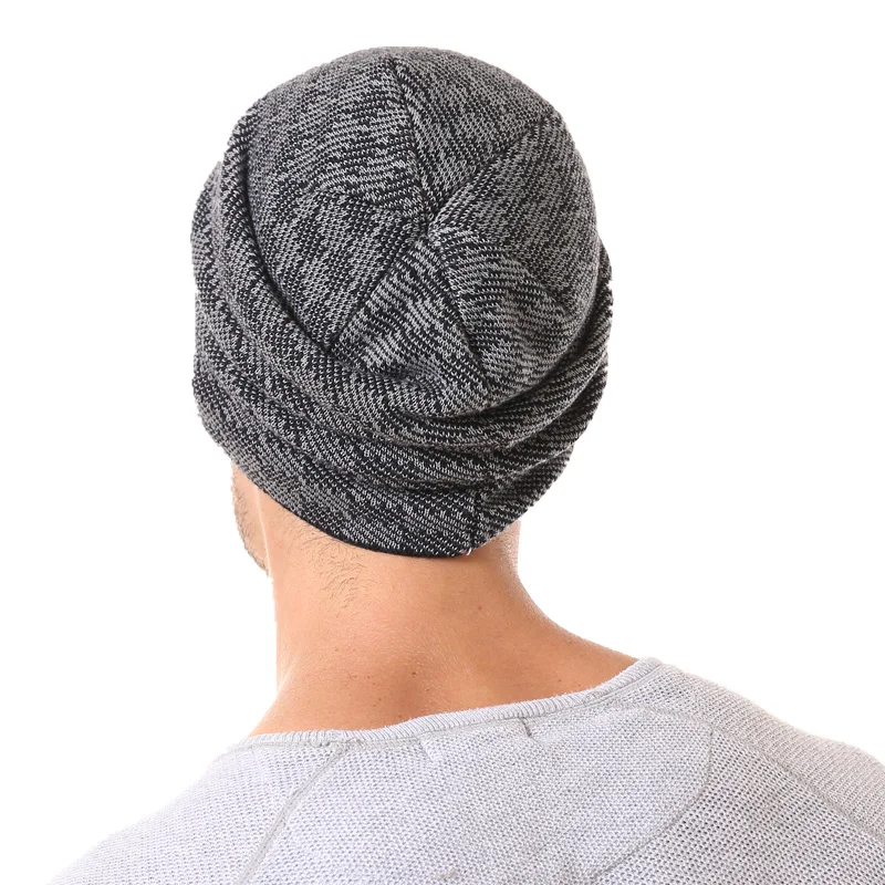Теплая зимняя шапка унисекс, клетчатая Стильная шапка Skullies Beanies, модные зимние мешковатые шапки для мужчин и женщин, шерстяная меховая вязаная шапка для отдыха