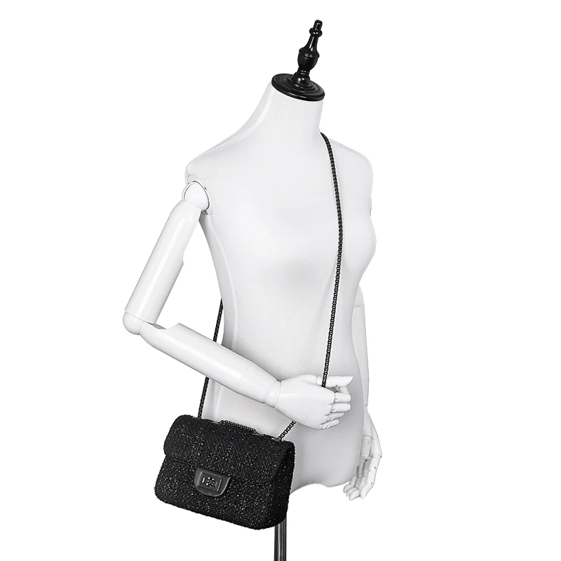 Женская шерстяная сумка мессенджер через плечо с клапаном|evening bags small|messenger crossbody
