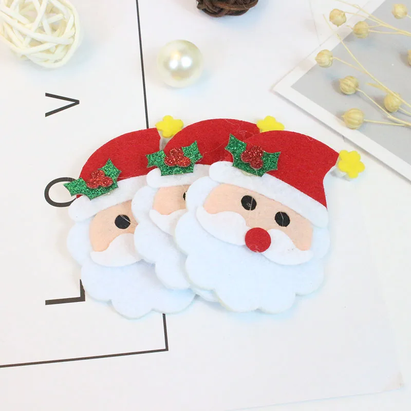 50 шт. рождественские украшения для дома рукоделия елка аксессуары из нетканого