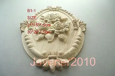 Фотоаппликация для столярного шкафа деревянная резная круглая 30x22x1 5 см|cabinet