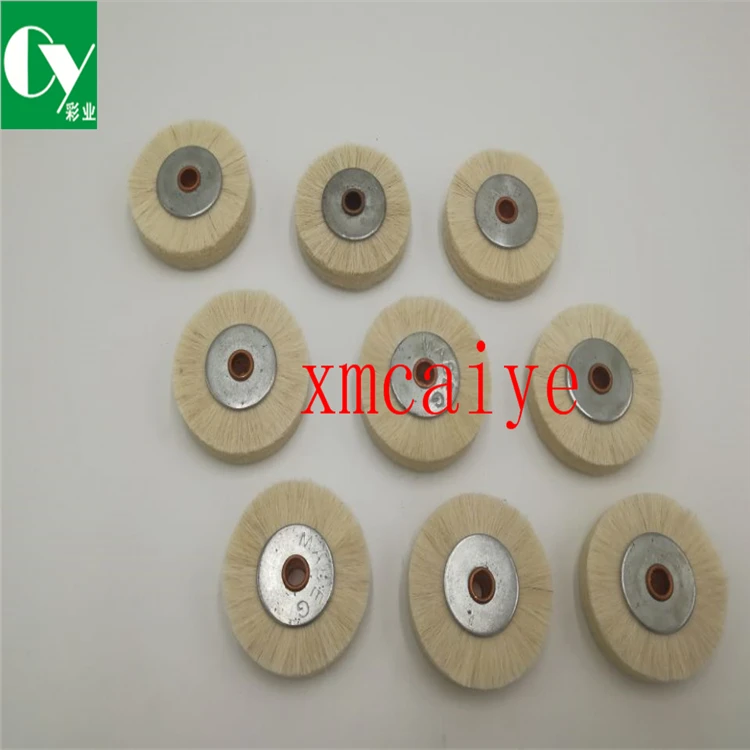 8 шт Komori Roland белая высококачественная мягкая железная щетка для волос колесо