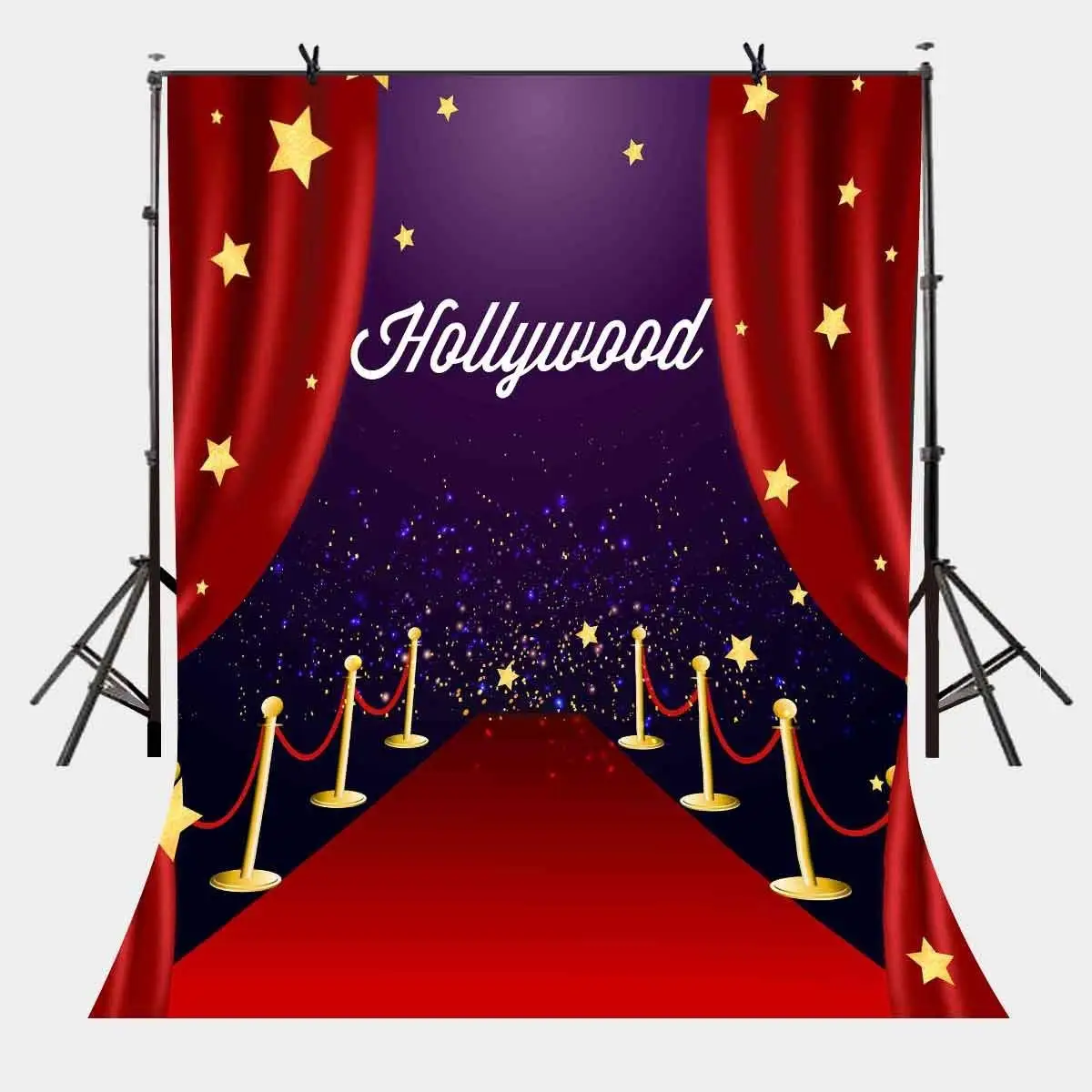 

150x220 см фон для фотосъемки с изображением голливудской награды