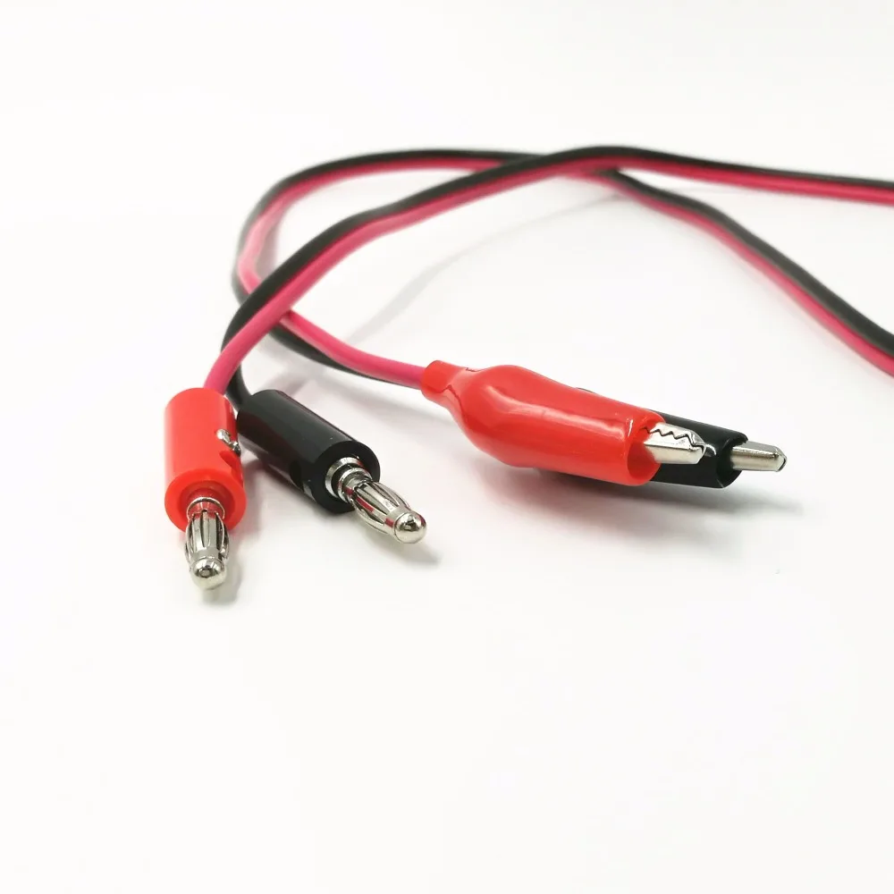 Банановые пробки 5A зажимы крокодилы блок питания постоянного тока Тестовые