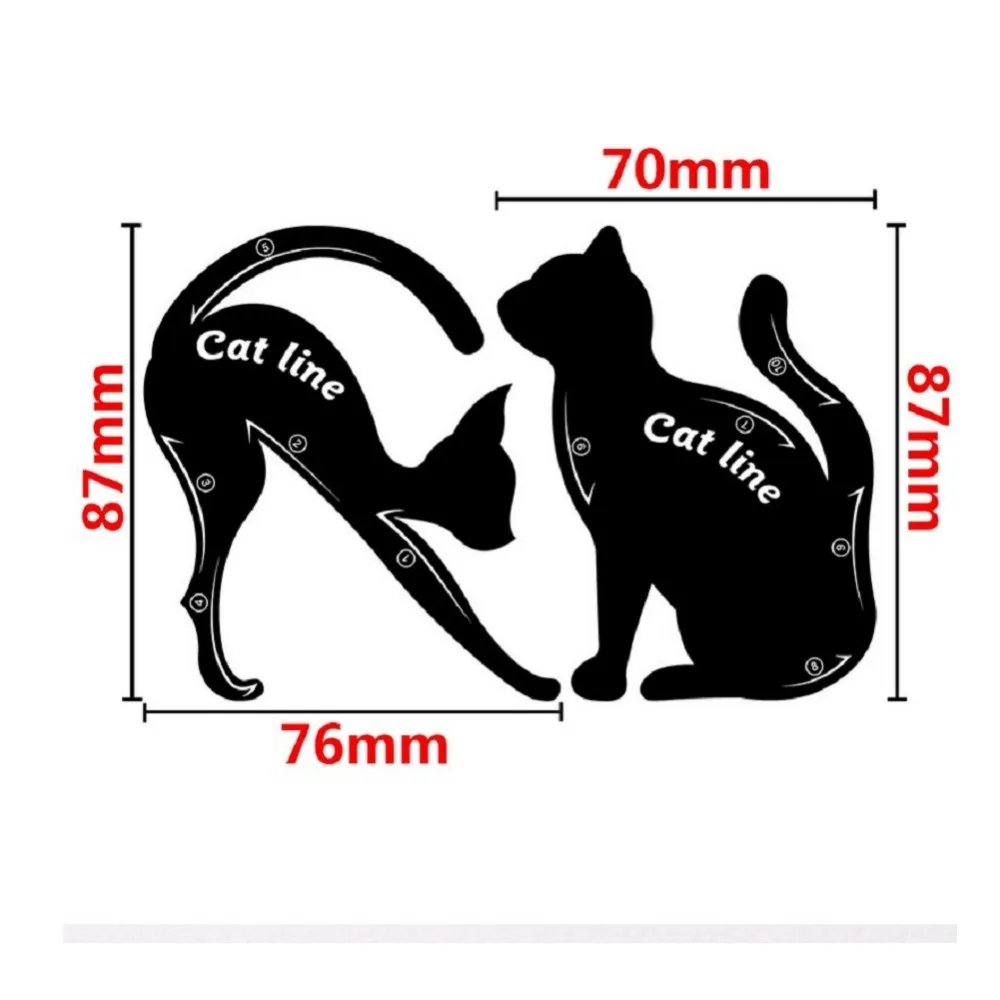 Двойной конец черная жидкая подводка для глаз карандаш Pro водостойкая