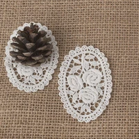 hot salecotton rose lei sibu lace affixed label brooch patch diy handmade accessories