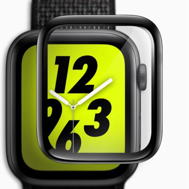 Для Apple Watch Series 4 40 мм 44 закаленное стекло 3D изогнутый край Полное покрытие