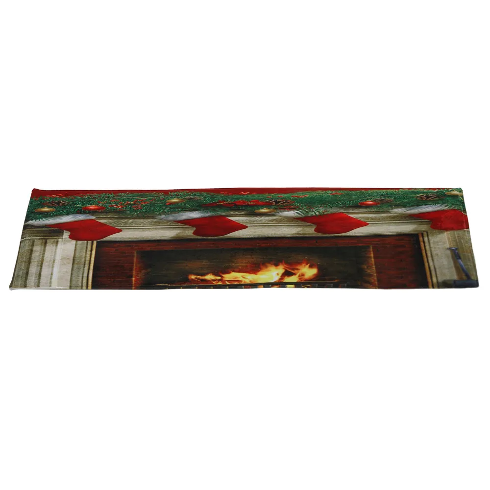 Приветствуем коврики домашние ковры Декор 40x120 см Новогоднее украшение ковров и ковровых покрытий# XTN