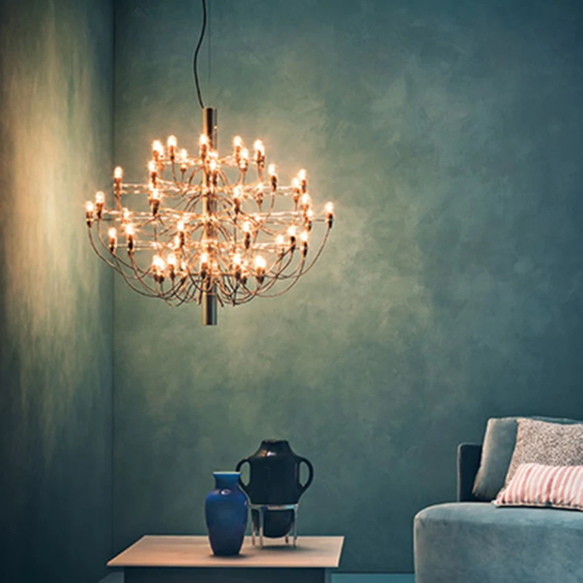 Скандинавский чердак индивидуальный филиал люстра светильник Led Hanglamp Декор