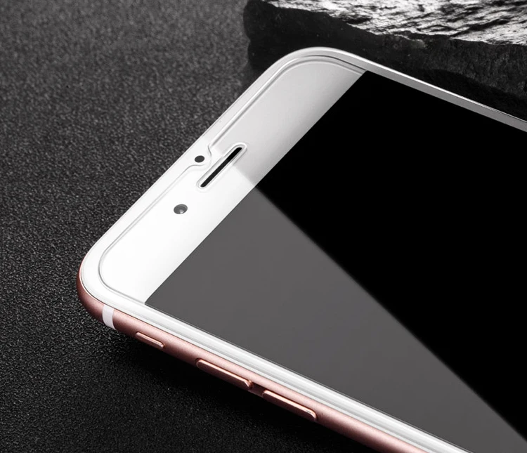 Защитная пленка для экрана для iPhone 8, iPhone 7 Plus, закаленное стекло, полное покрытие, HD, ультратонкое, mofi, фронтальная, 2.5D, apple, iPhone 7, 8 plus, стекло