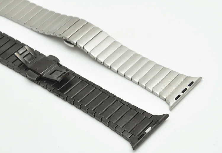 Браслет для Apple Watch браслет из нержавеющей стали с 1:1 оригинальная бабочка ремешок