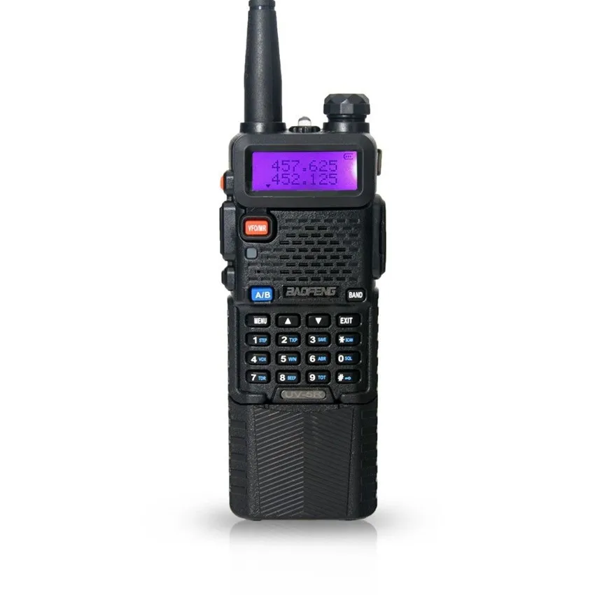 Baofeng UV-5R рация 5 Вт 3800 мА · ч радио VHF 136-174 МГц UHF 400-520 радиостанция | Мобильные
