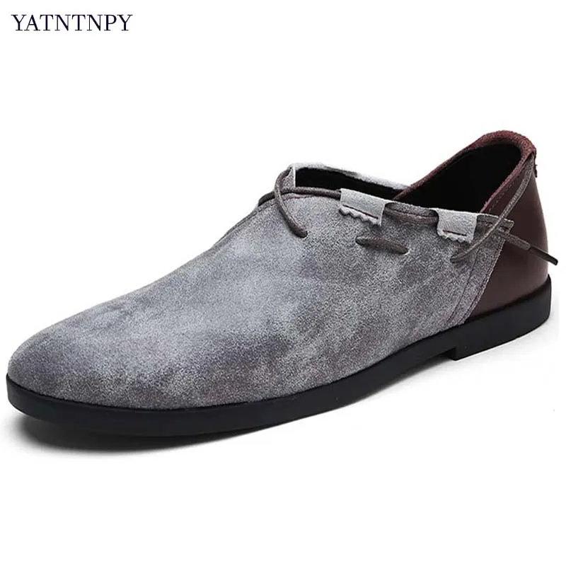 YATNTNPY/Новое поступление Мужская обувь удобная мужская из натуральной коровьей