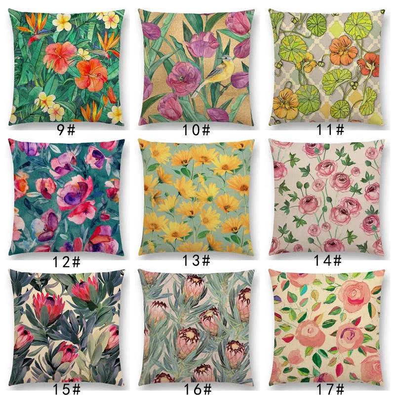 Новинка полный жизненного листьев цветов Королевство красивый цветочный