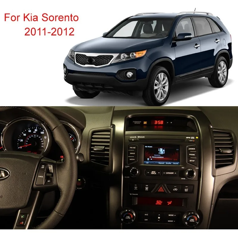 Автомобильный DVD плеер GreenYi 4 Гб ОЗУ Android 8 0 для Kia Sorento 2011 2012 Восьмиядерный 32 ПЗУ