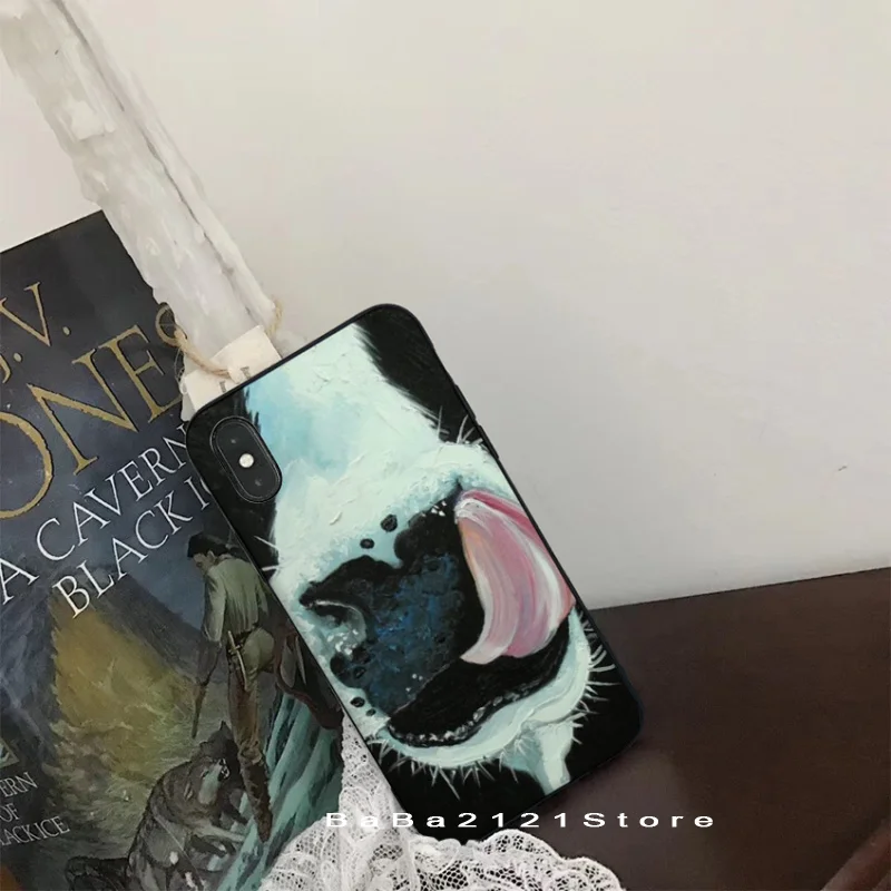 Классический чехол для телефона Babaite Cow высокого качества iPhone X XS XR XSMax 6 6S 7 7plus 8 8Plus