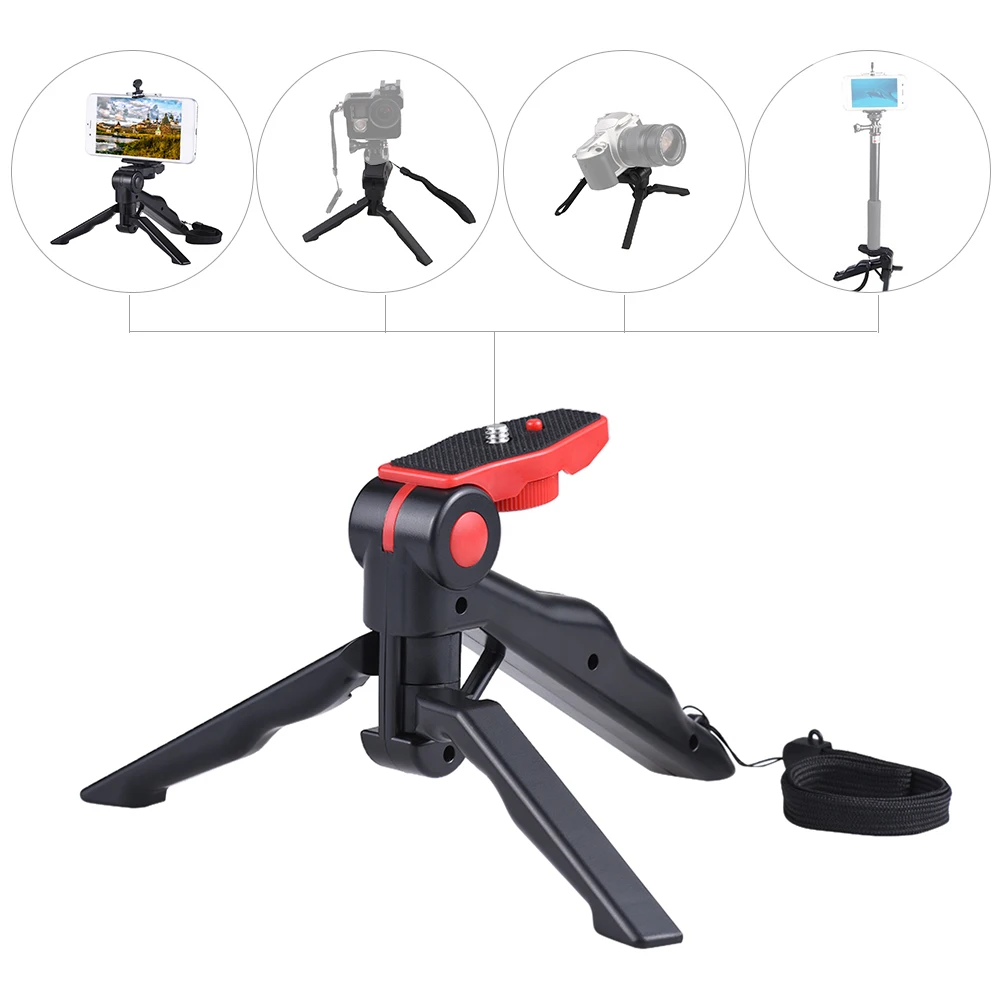 Мини штатив Andoer держатель с зажимом для смартфона iPhone Samsung Galaxy|mini tripod stand|tripod standmini