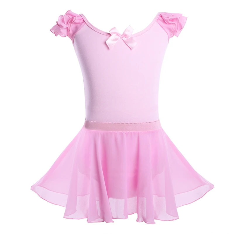 2Pcs Gymnastics Leotard for Girls Ballet Dress Kids Dance Wear Costumes Leotards Girl Ballerina Clothes | Детская одежда и обувь