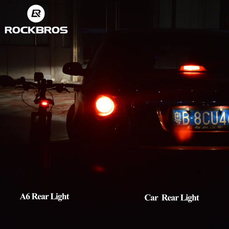 ROCKBROS светильник для велосипеда, велосипеда, водонепроницаемый, Противоугонный, умный, колокольчик, задний светильник, охранная сигнализация, беспроводное управление, 120 дБ, красный, безопасный, мигающий светильник