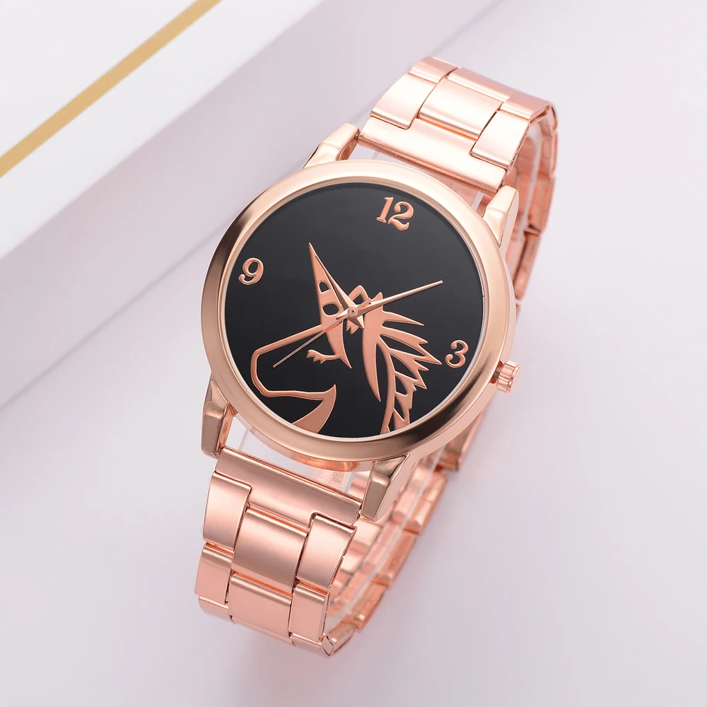 Top Style Watches Fashion Ladies Wristwatch Steel Stainless Band Brand 2019 Women Quartz Casual | Наручные часы