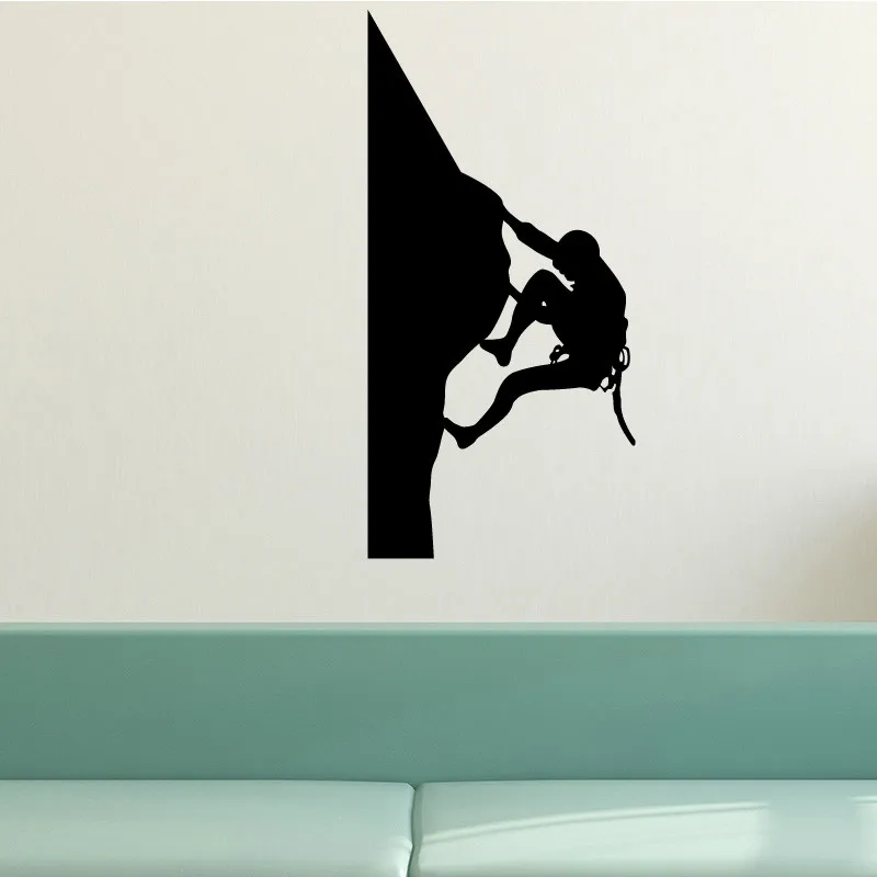 

Rock Climbing Wall Sticker for Home Decor Bedroom Decoration Decals Climbing Wall Art Paper Vinyl Art Stickers Mural