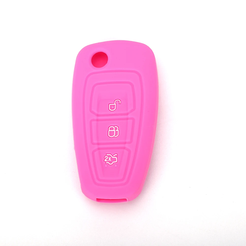 2018 новые продукты гарантия качества 3 кнопки силиконовый автомобиль пульт