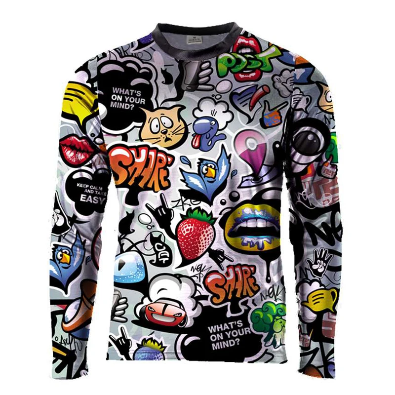 New Motorcycle Riding Downhill Jersey MTB Off Road Mountain Bike DH Bicycle moto BMX motocross jersey | Спорт и развлечения