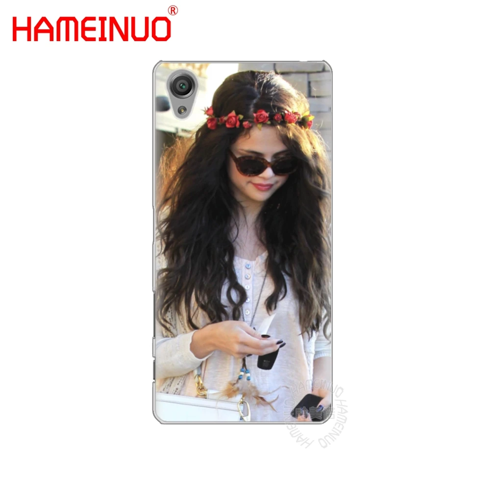 Чехол для телефона HAMEINUO Selena Gomez sony xperia C6 XA1 XA2 XA ULTRA X XP L1 L2 compact XR/XZ/XZS PREMIUM | Мобильные