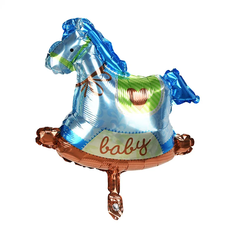 5 шт./компл. Baby Shower Фольга шары Детские День рождения Фольга шарами его для мальчиков и для девочек с принтом в виде букв, Пол раскрыть поставки 75z
