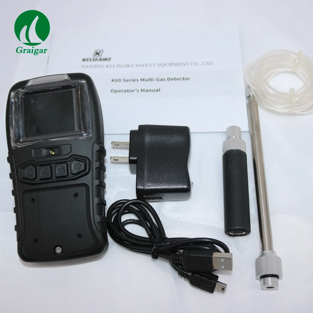K60 IV портативный многогазовый детектор с внутренним насосом|detector|detector gas |